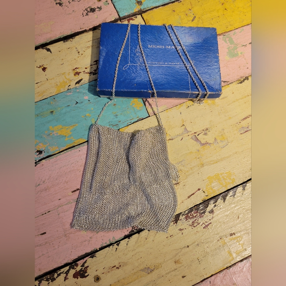 Vintage Whiting and Davis Mesh Purse